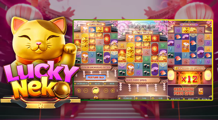 pg soft lucky neko free slot demo game dashboard