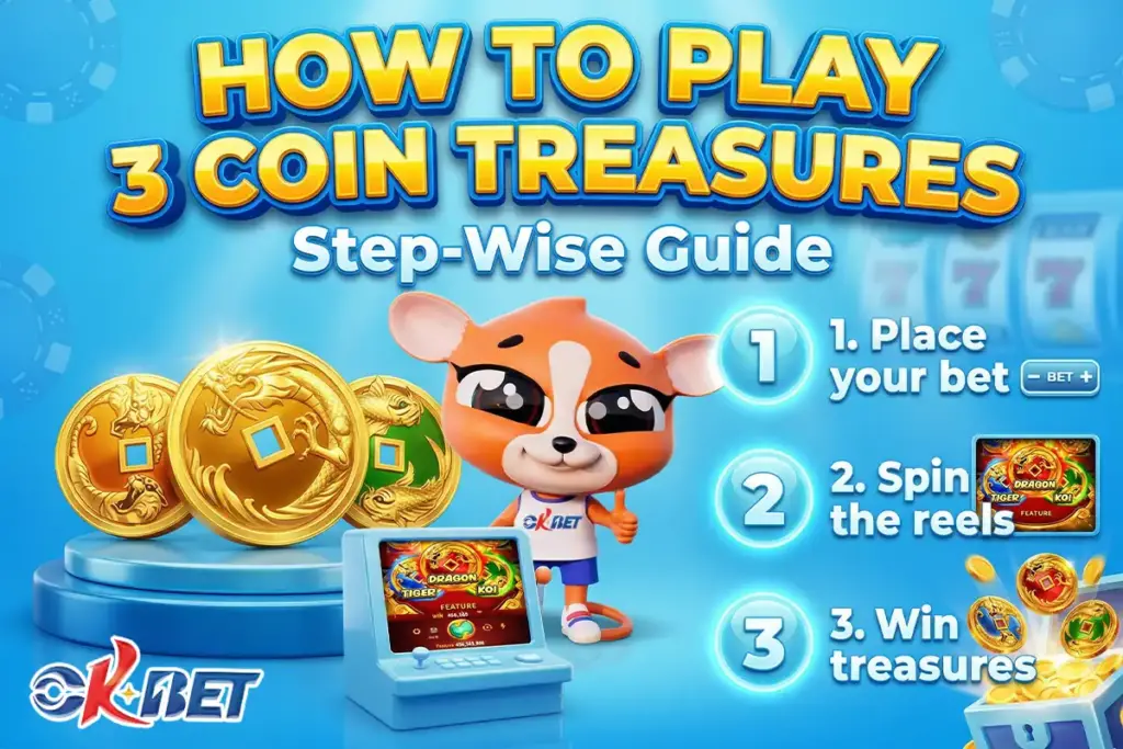 How to play 3 Coin Treasures