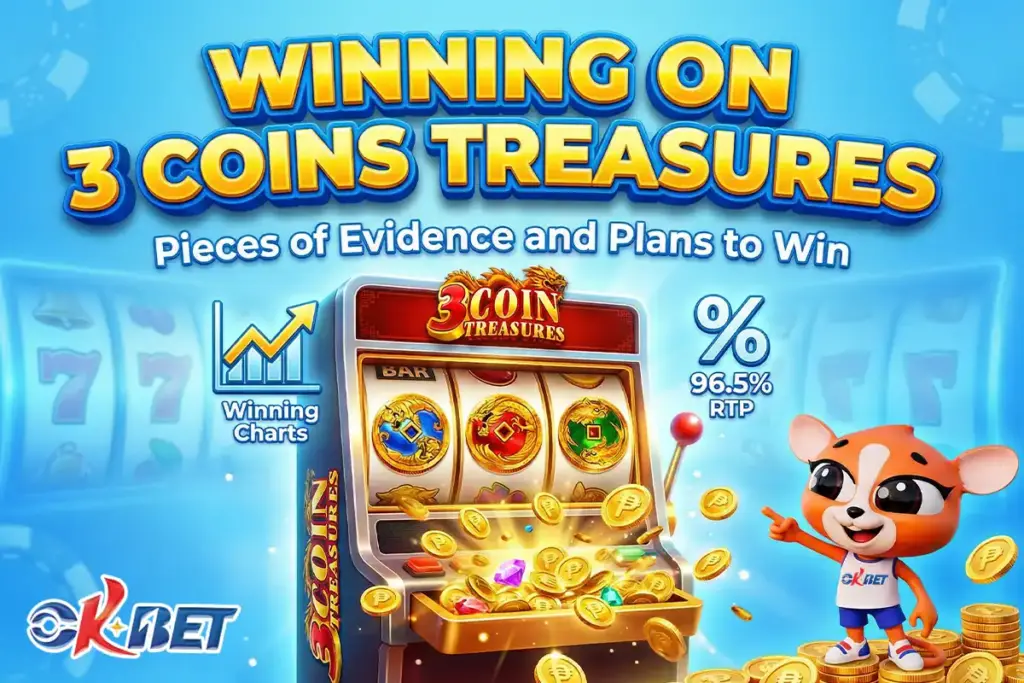 Winning on 3 Coins Treasures