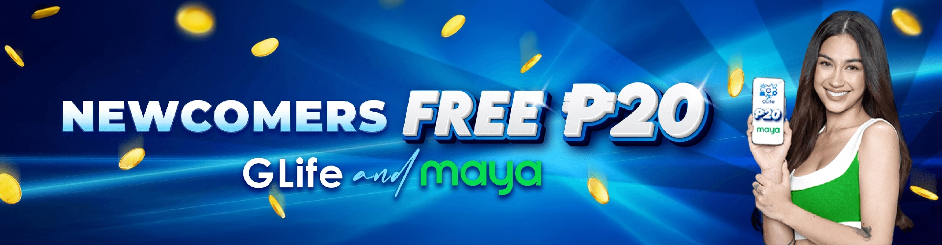okbet newcomers free 20 pesos glife and maya promo