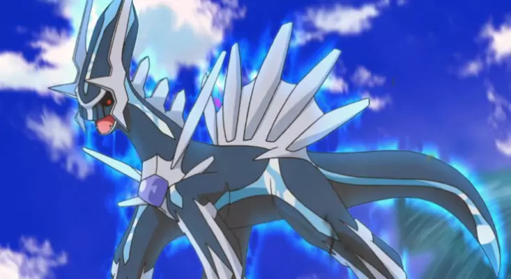 graphics of 4 legend legendary pokemon dialga