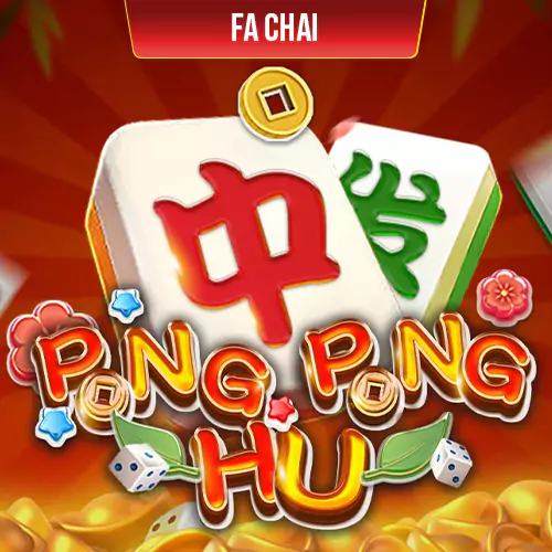 a dice with a writings of pong pong hu slot game