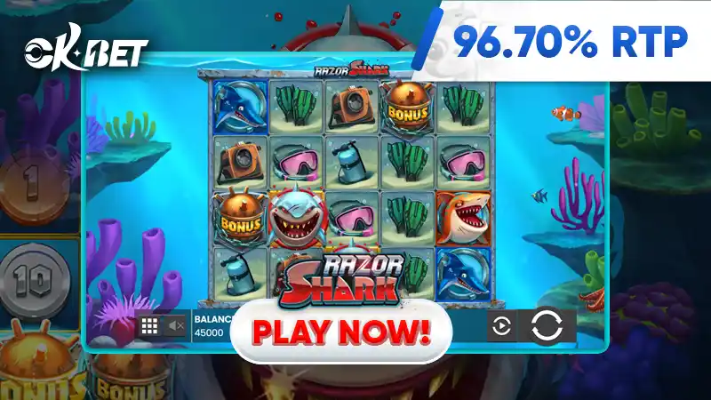 Razor Shark OKBet Games