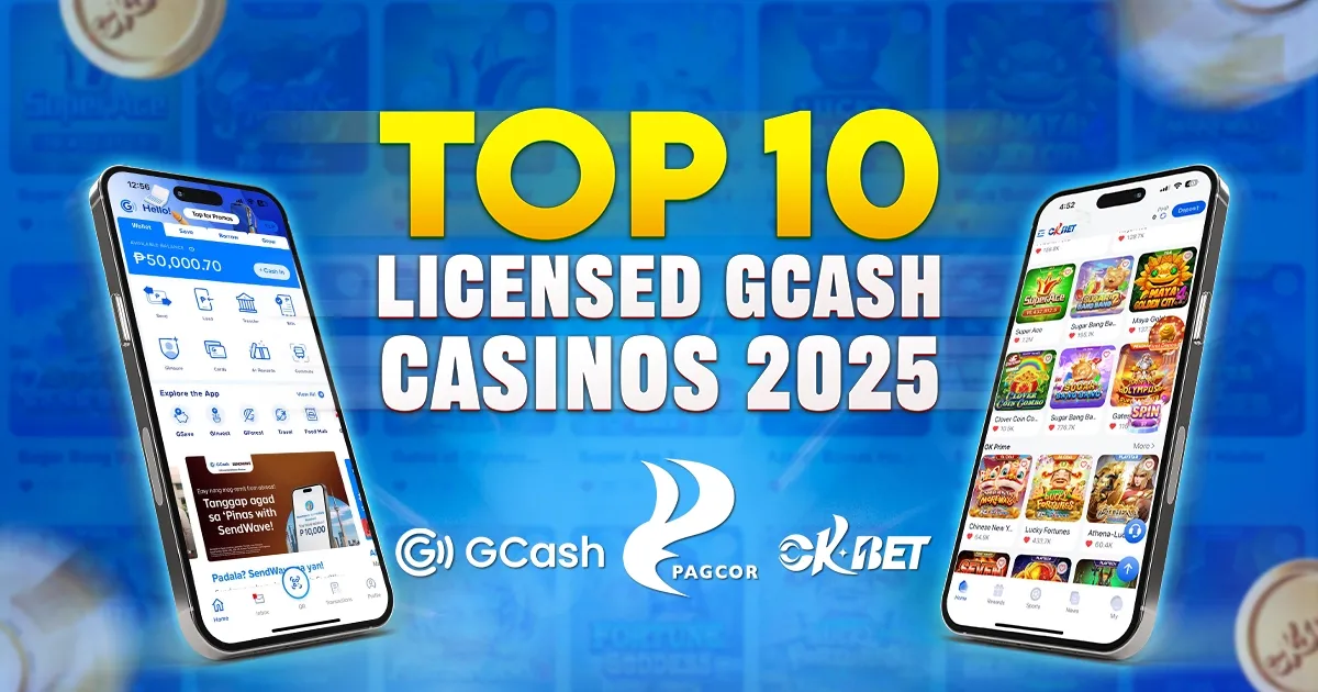 Top 10 Licensed GCash Games Casinos 2025