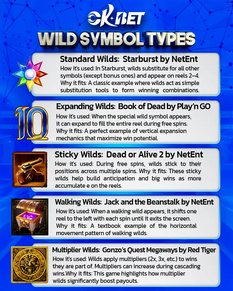 Wild Symbol Types Infographic