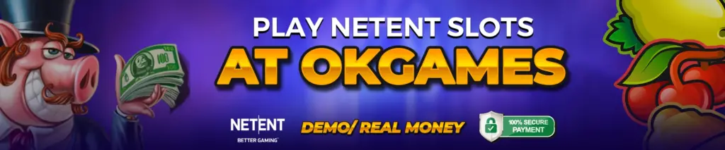 play NetEnt Slots at OkGames 