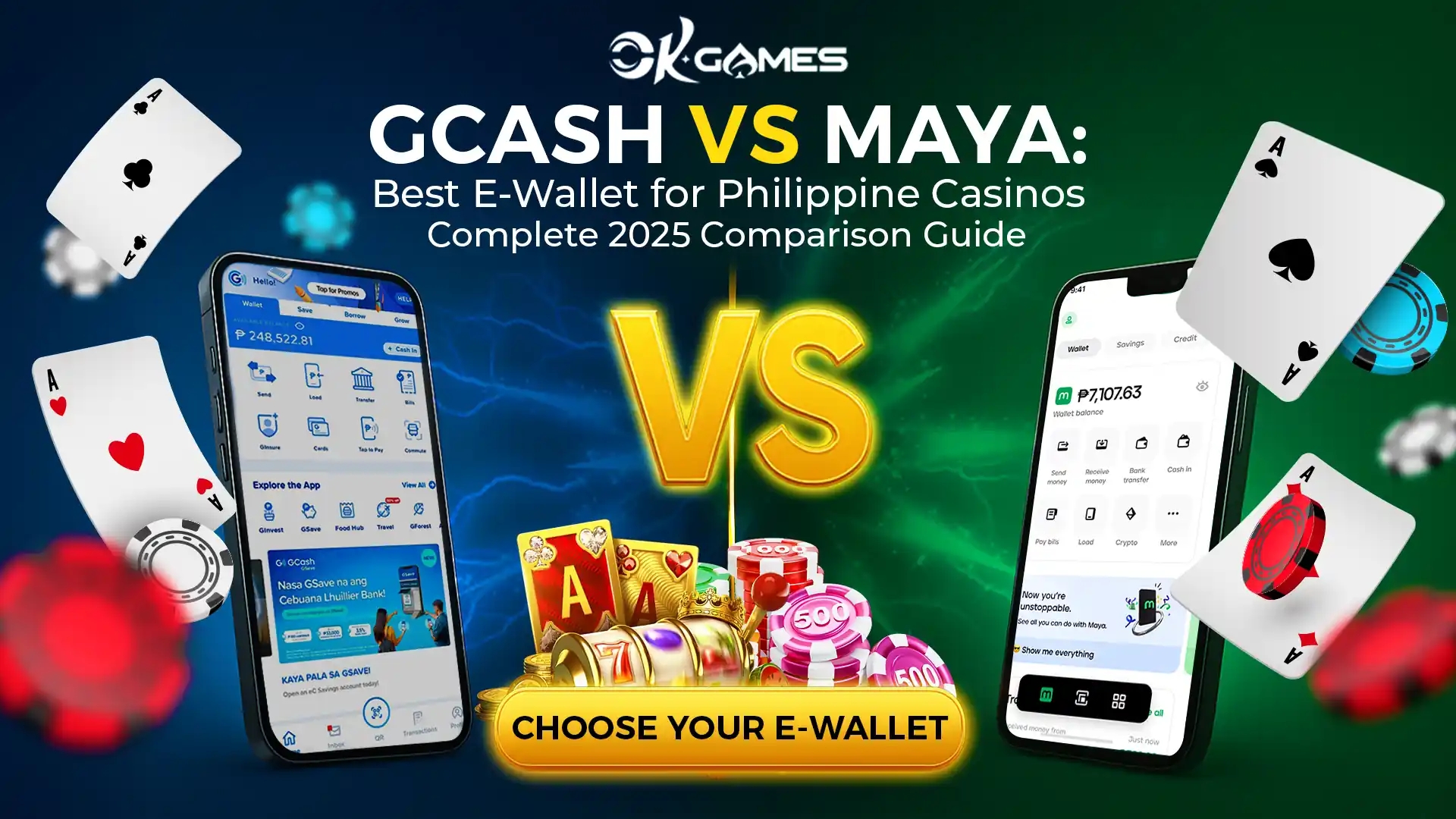 GCash vs Maya Casino: Best E-Wallet Philippines