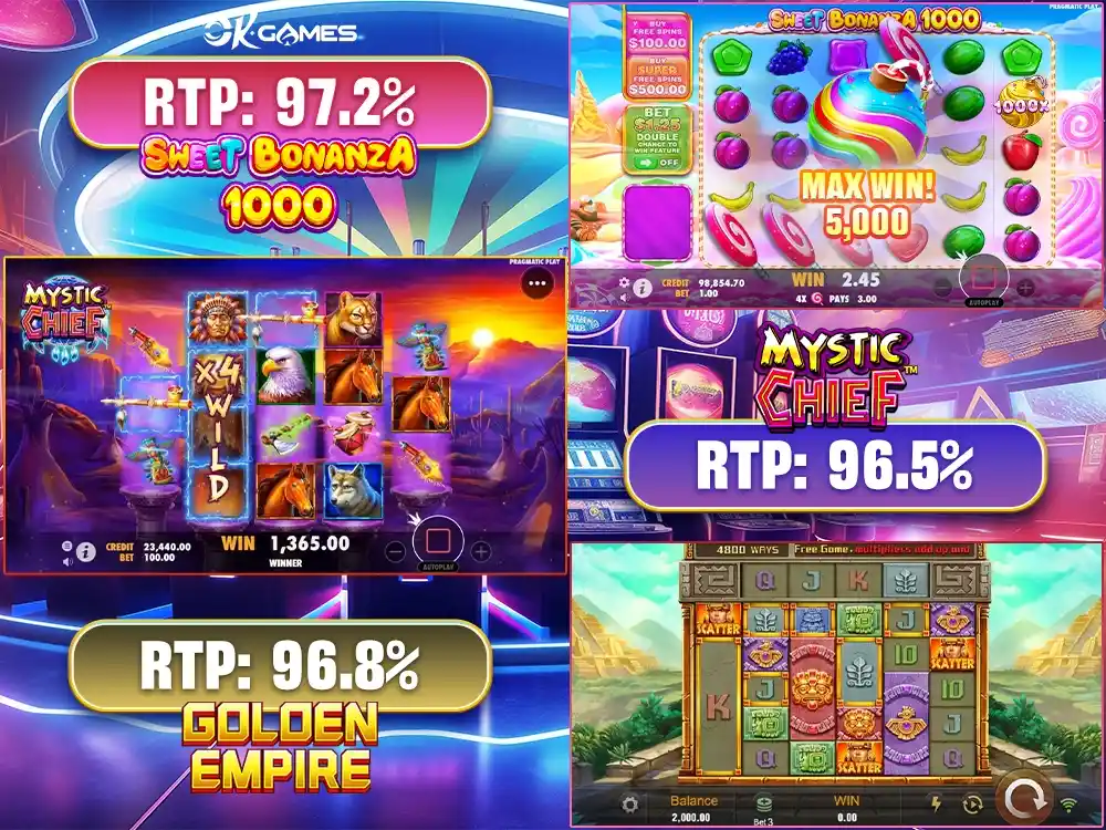 Top Scatter Games Showcase