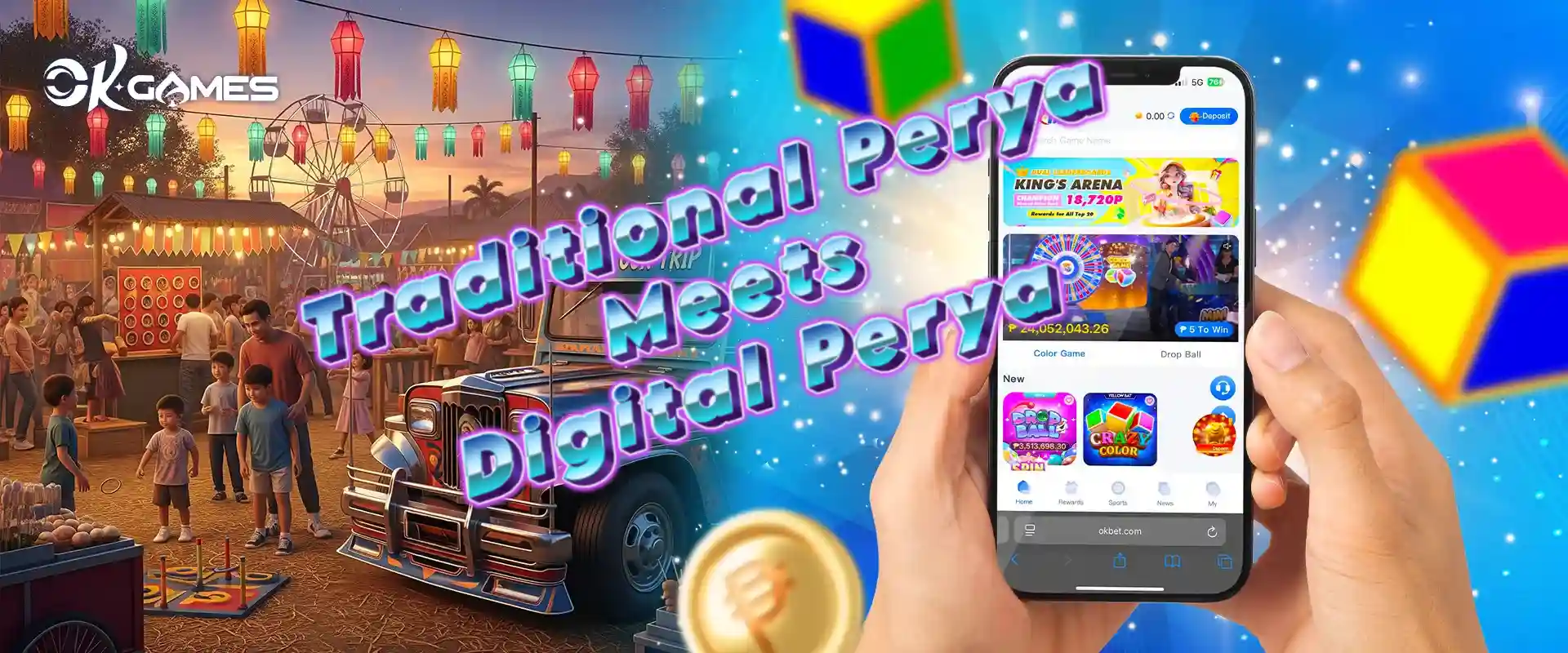 Filipino Perya Traditional Meets Digital
