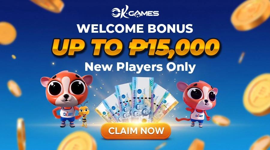 WELCOME BONUS UP TO ₱15,000