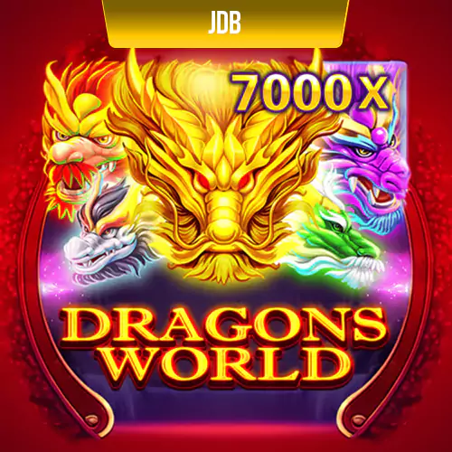 logo of dragons world slot