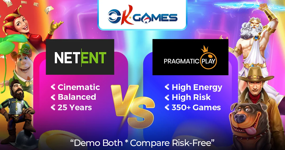 netent games vs pragmatic play demo slots at okgames