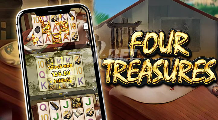 demo game of four treasures slot by jdb