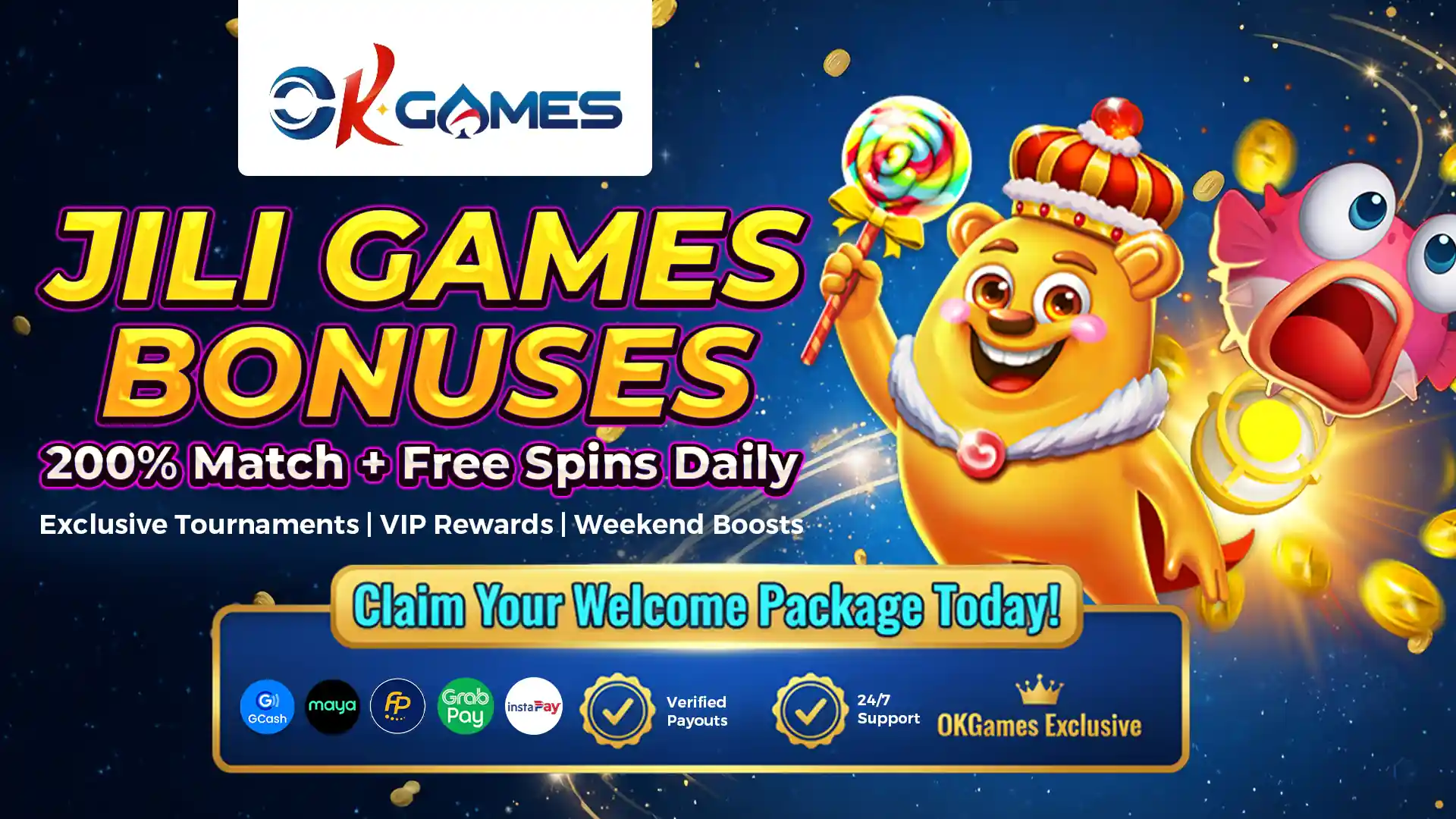 JILI Games Bonuses