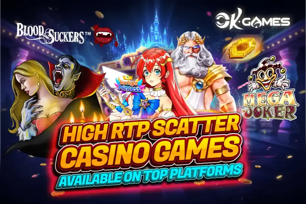 High RTP Scatter Casino Games Available on Top Platforms