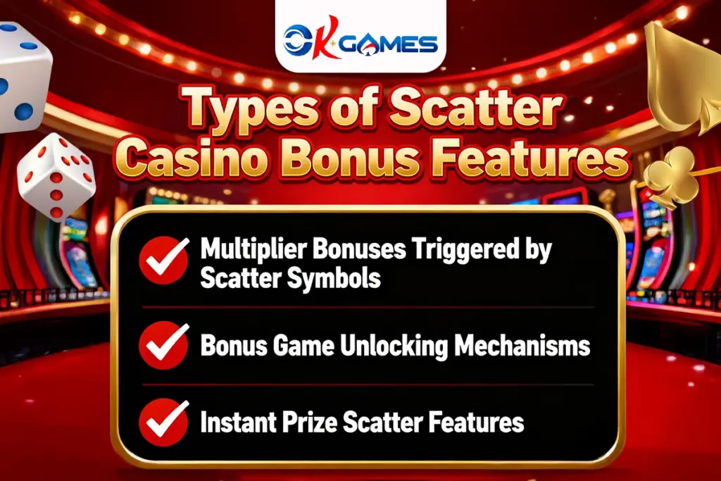 Types of Scatter Casino Bonus Features