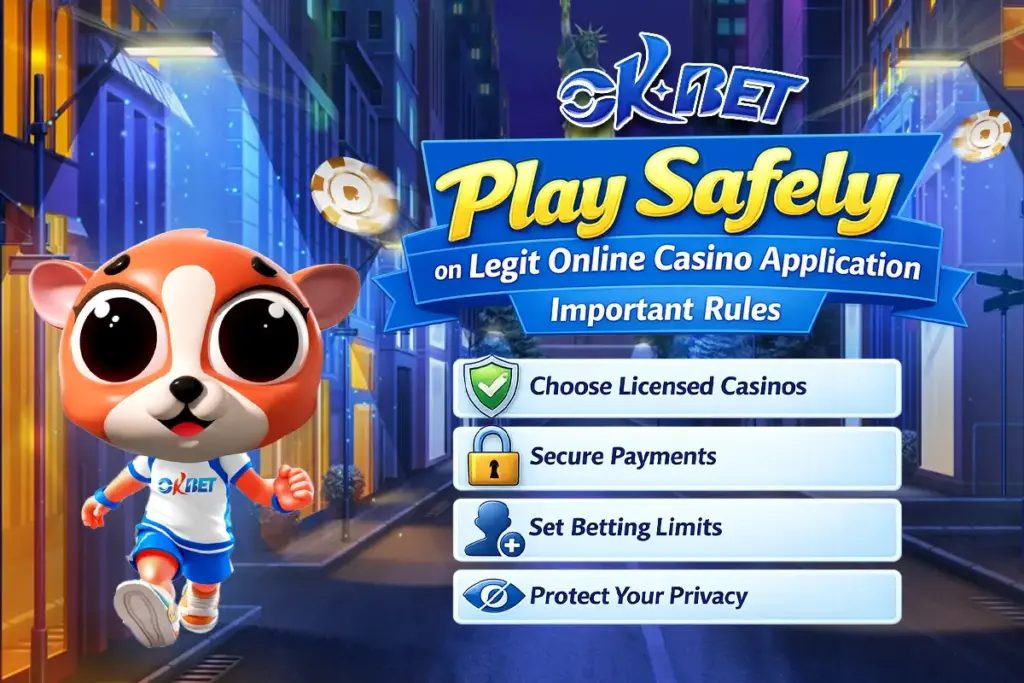 Play Safely on Legit Casino Onlines Applications
