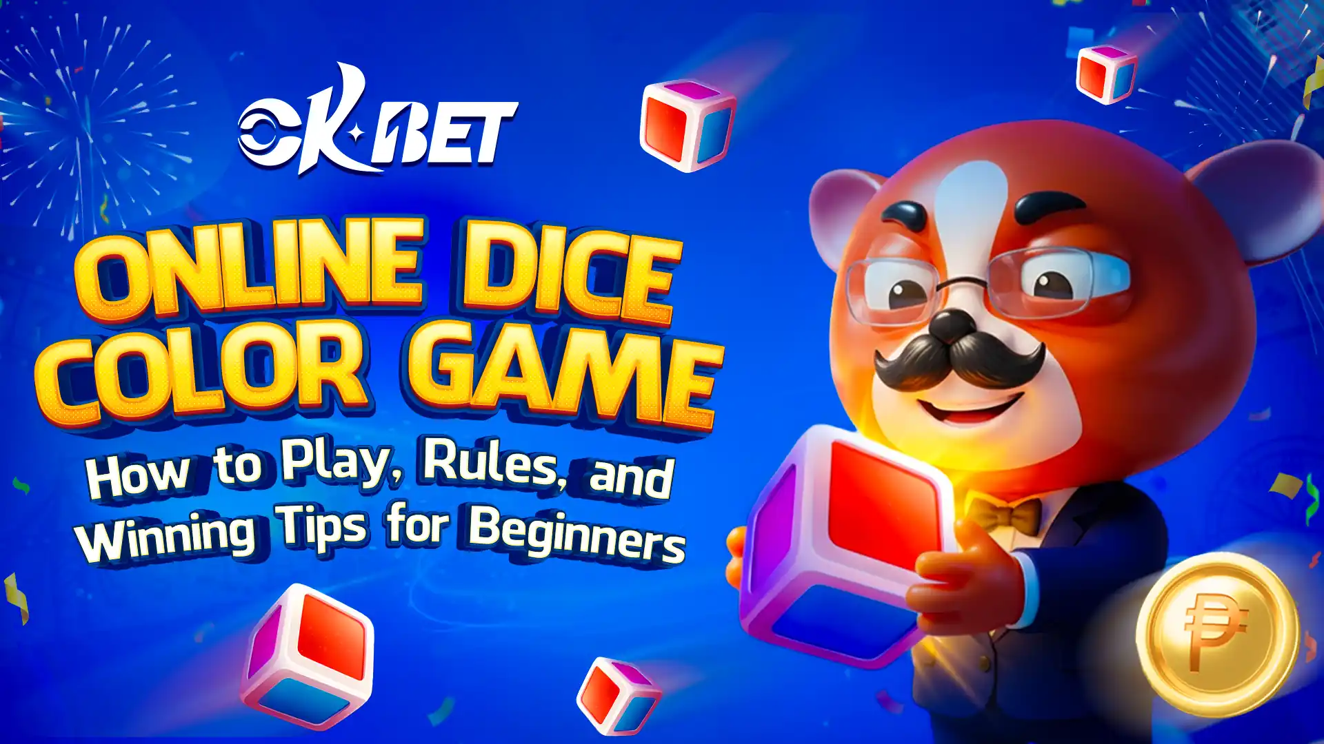 online dice color game