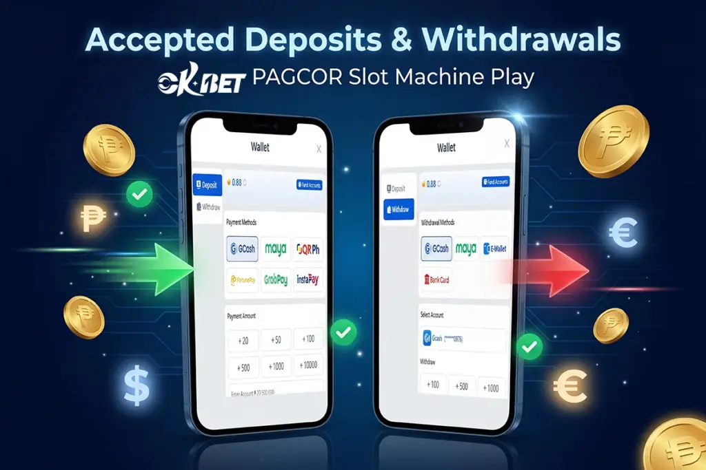 Accepted Deposits & Withdrawals