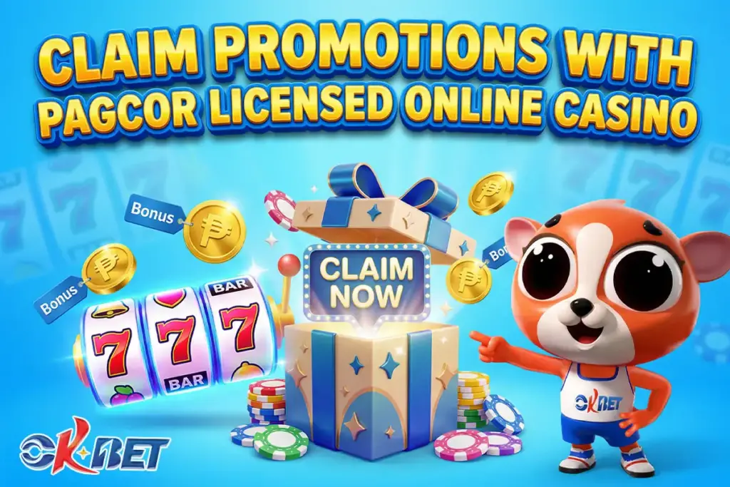 Claim Promotions with PAGCOR Licensed Online Casino