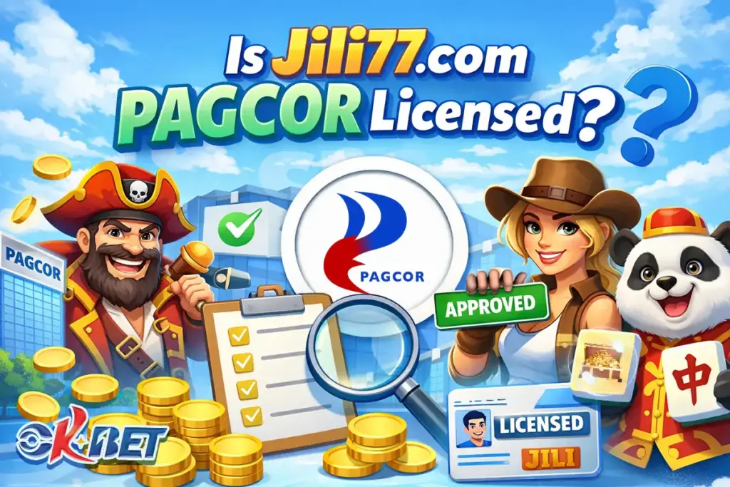 Is Jili77.com PAGCOR Licensed