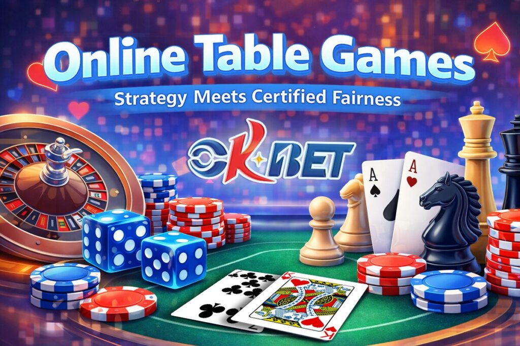 OKBet PAGCOR Online Table Games