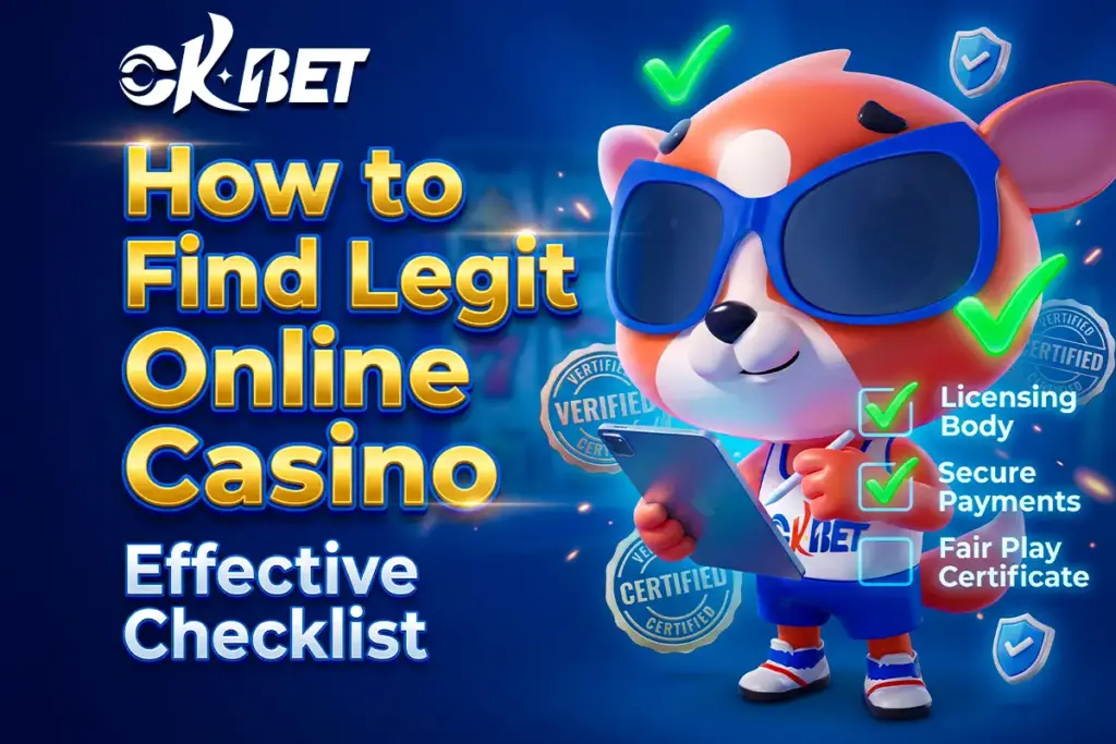 How to Find Legit Online Casino