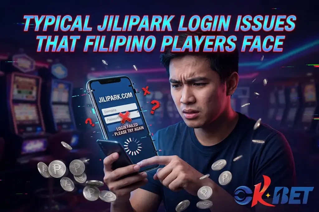 Typical Jilipark login issues