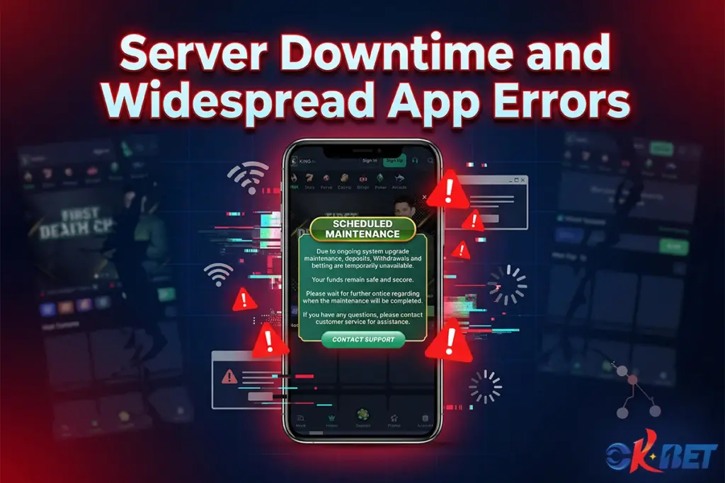 Server Downtime and Widespread App Errors