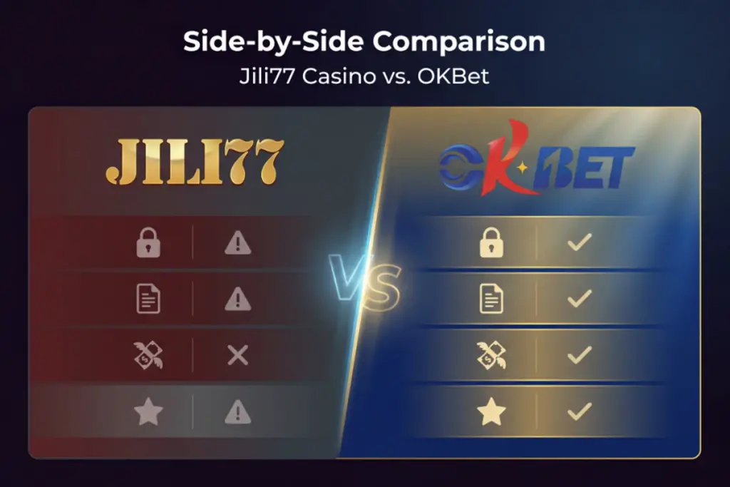 Jili77 Casino vs. OKBet