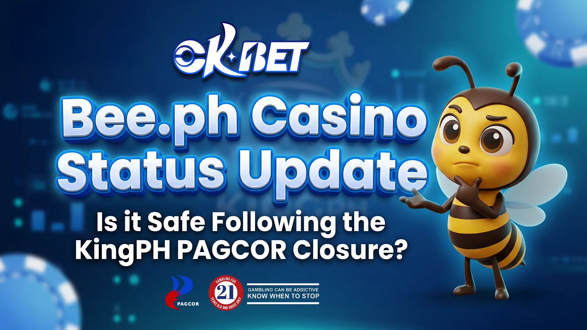 Bee.ph Casino Status Update: Is it Safe Following the KingPH PAGCOR Closure?