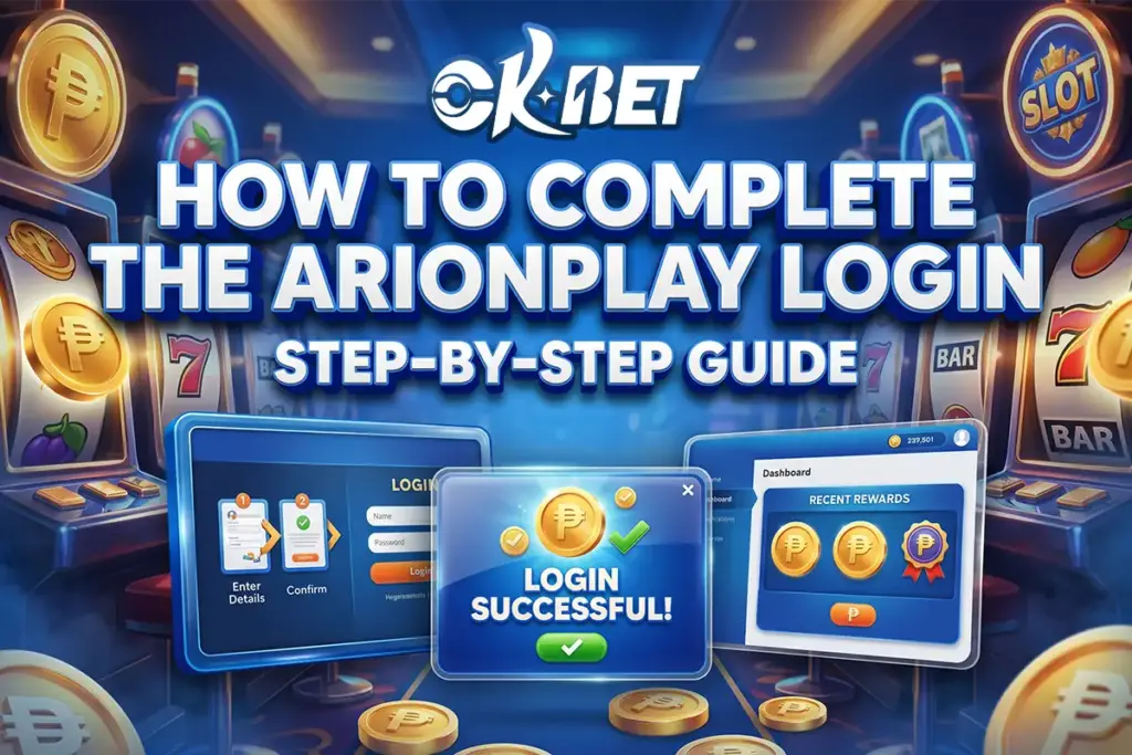 How to Complete the Arionplay Login