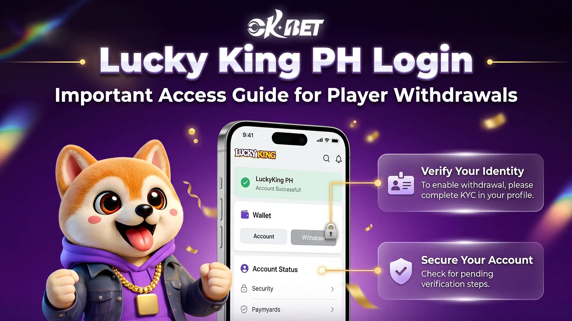 lucky king ph login