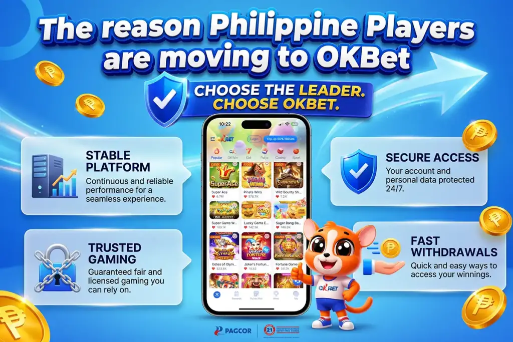 The reason Philippine Players are moving to OKBet