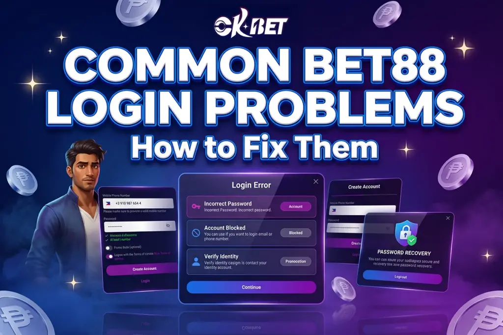 Common Bet88 Login Problems