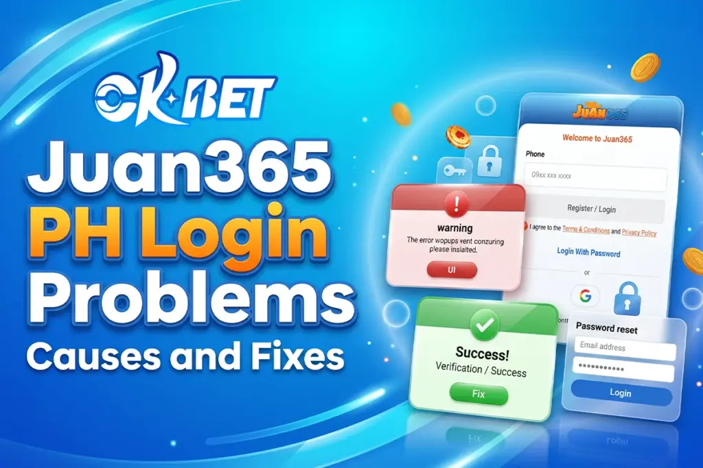Juan365 PH Login Problems — Causes and Fixes