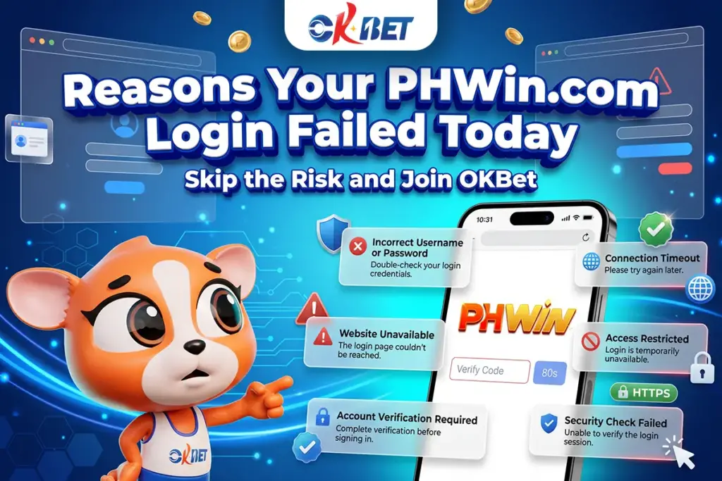 Reasons Your PHWin.com Login Failed Today