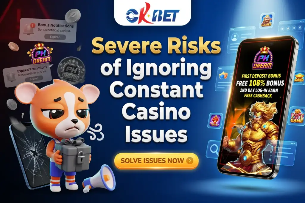 Severe Risks of Ignoring Constant Casino Login Issues