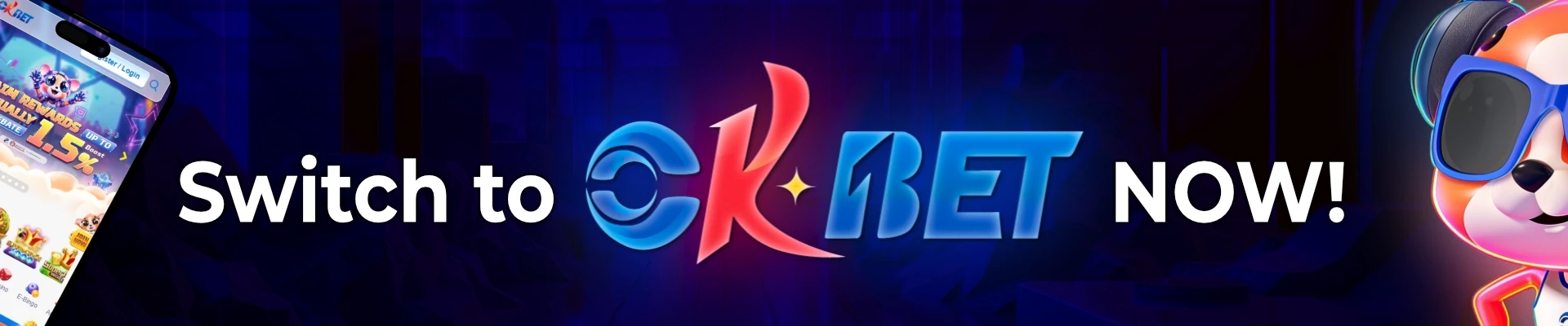 Switch to OKBET NOW!