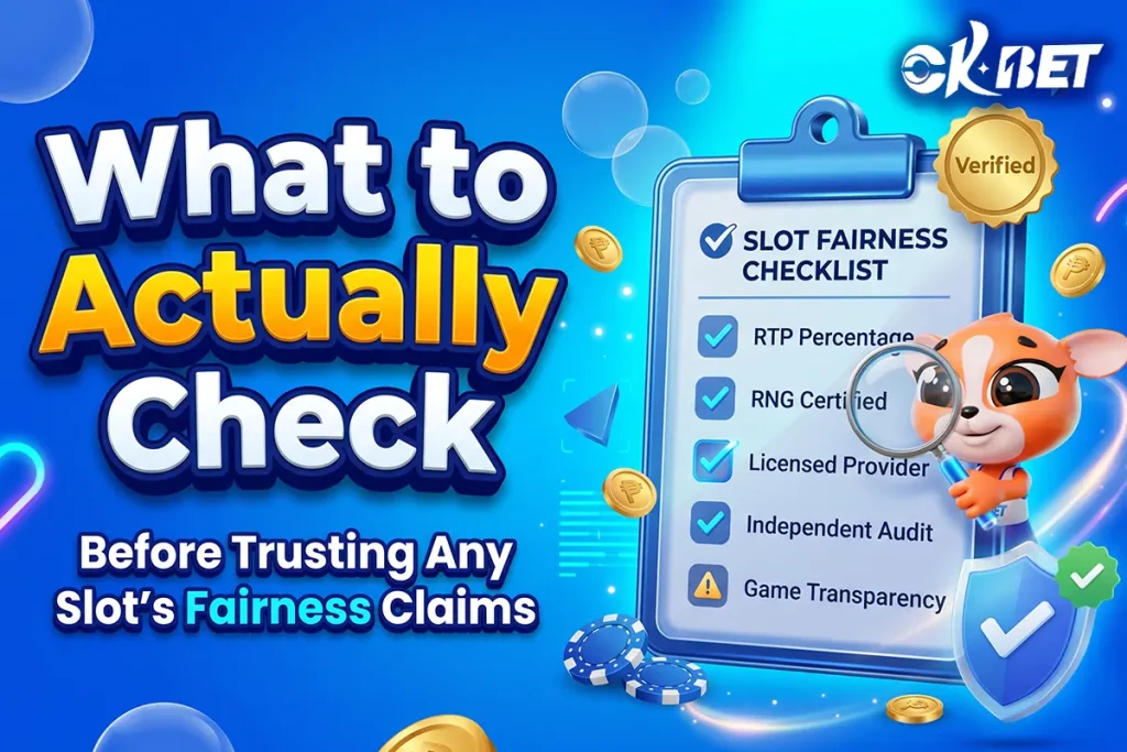 Before Trusting Any Slot