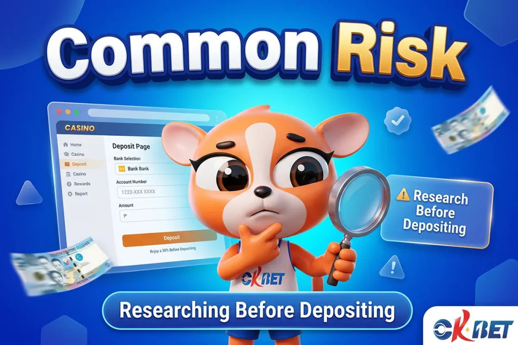 Researching Before Depositing