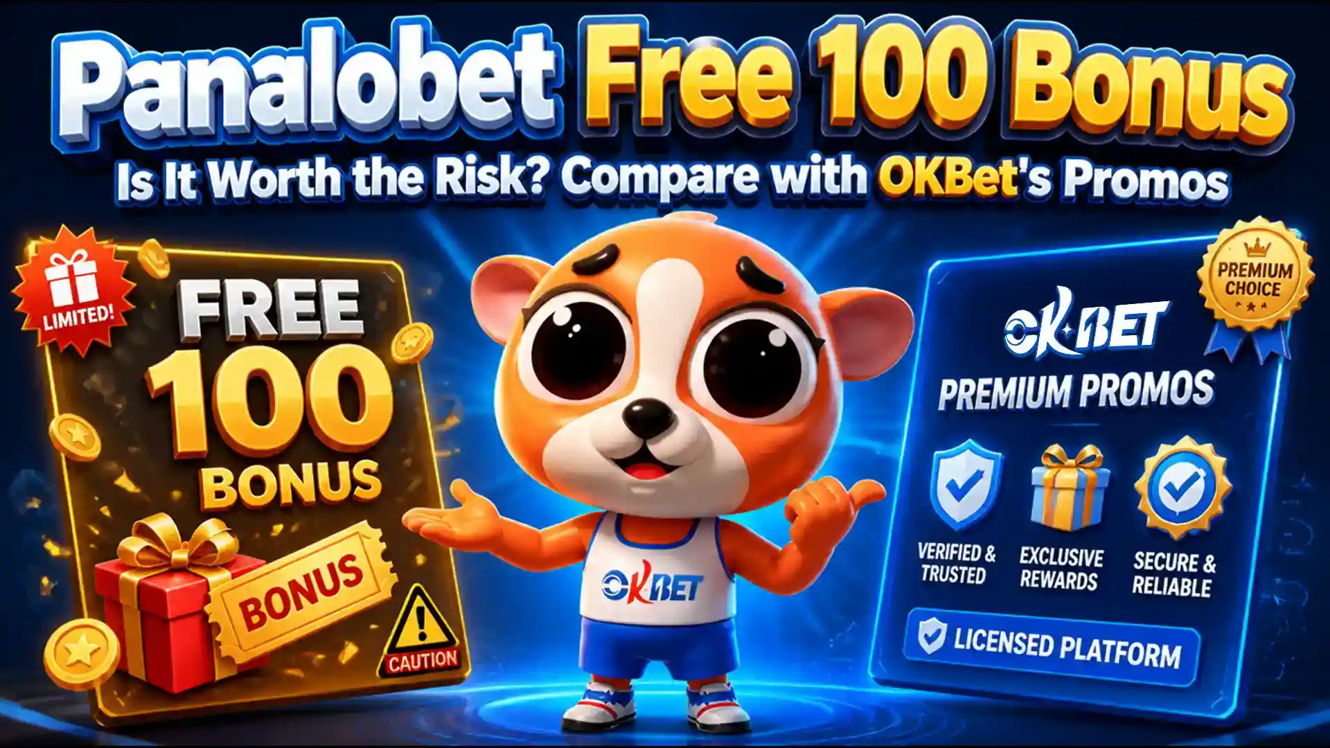 OKBet vs Panalobet Free 100