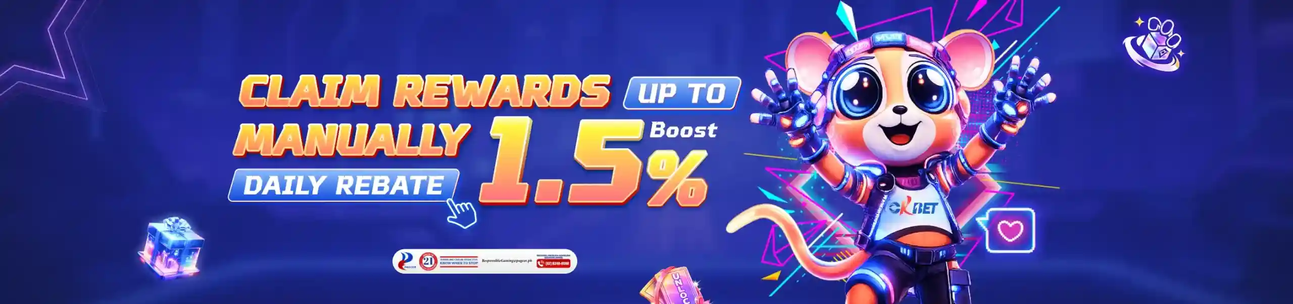 OKBET Golden Draw Live Promo