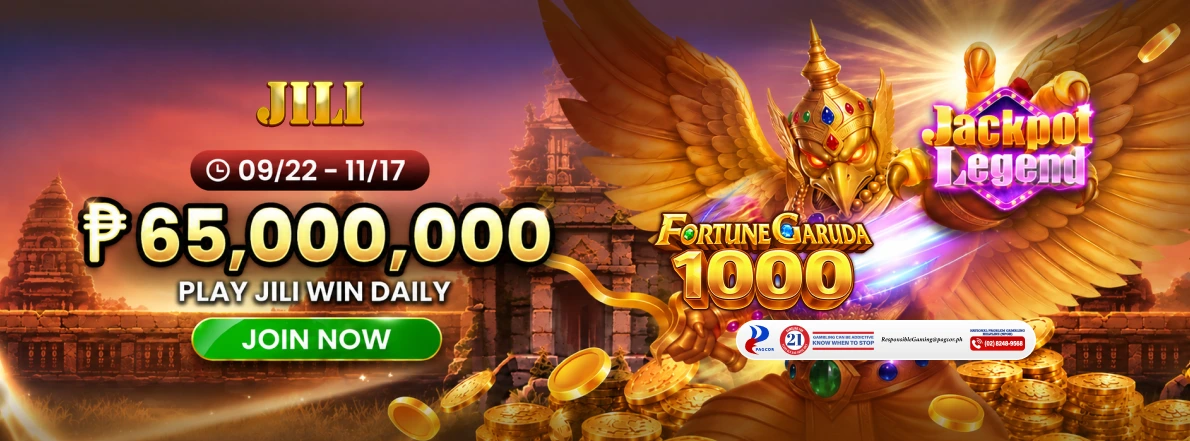 JILI Jackpot Legend promotion banner